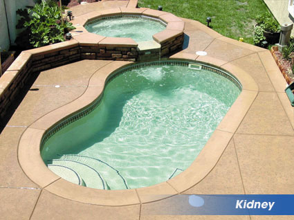 Kidney swimming pools